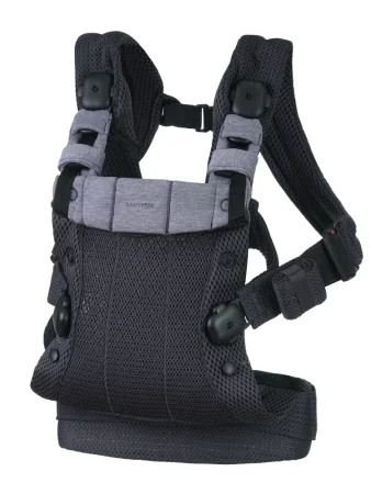 BabyRox Рюкзак-переноска Ergonomic Mesh /цвет антрацит (в коробке)