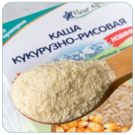 Fleur Alpine Каша безмолочная кукурузно-рисовая 175г с 5месяцев