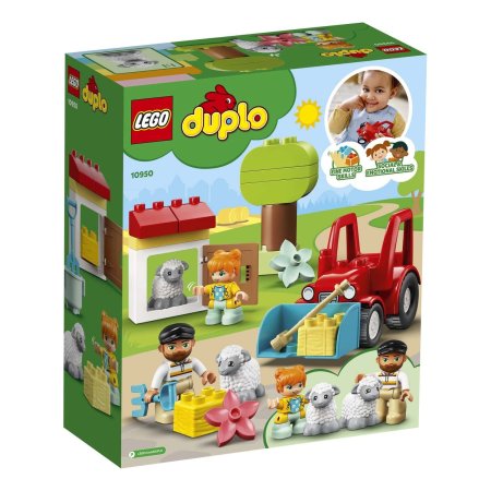 LEGO DUPLO Конструктор "Фермерский трактор и животные"