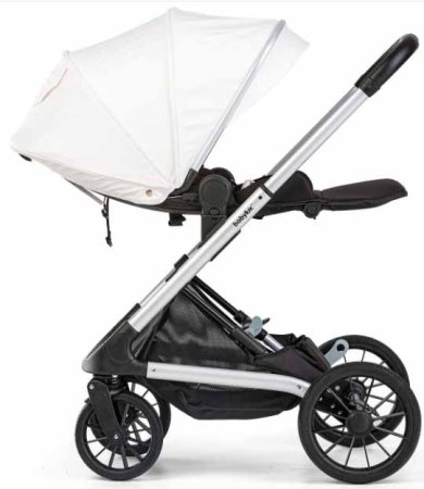 Babylux Коляска 2 в 1 XR / цвет белый, рама серебро