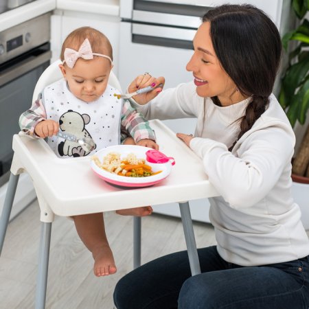 BabyOno Нагрудник "Я умею" на липучке