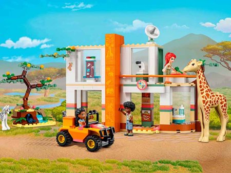 Lego Конструктор Friends "Спасательная станция Мии для диких зверей"