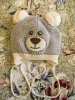 0925-81 ШАПКА беж/коричневый (р.44)