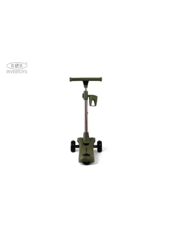 HB-111-A  Детский самокат-беговел (Зеленый)