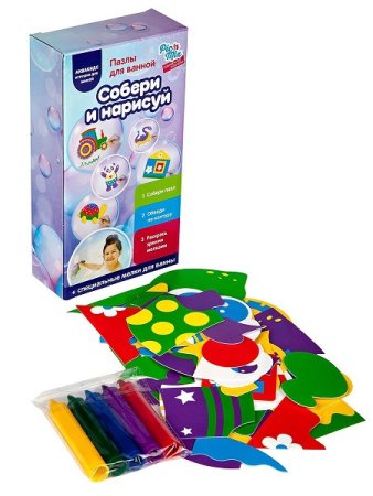 PicnMix Обучающая игра "Собери и нарисуй"