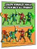 Ниндзомби. Игровой набор фигурка со слаймом Хаз Мат. Ninjombie