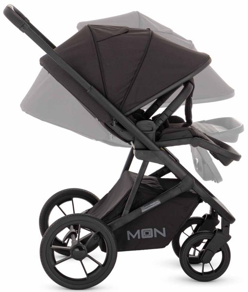 Moon Коляска 2 в 1 Style 2023 / цвет Black (черный)