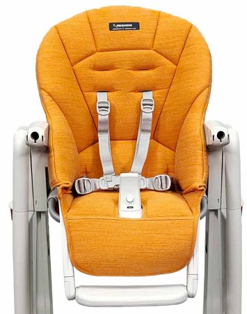 Peg-Perego Стульчик для кормления Tatamia Follow Me / цвет Wonder Orange New (оранжевый)