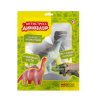 Maxitoys Игрушка-сквиш Антистресс-Динозавр Теризинозавр, 15 см, в красочном пакете с окошком