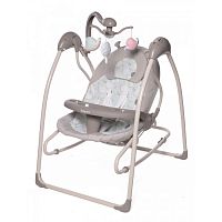 Babycare Электрокачели IcanFly 2 в 1 с адаптером/ цвет серый					
