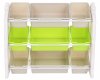 Pituso Стеллаж для игрушек Funny, с ящиками / цвет Green (лайм)