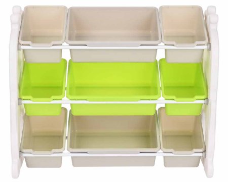 Pituso Стеллаж для игрушек Funny, с ящиками / цвет Green (лайм)