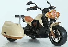 Toyland Трицикл Harley-Davidson с люлькой / цвет бежевый					