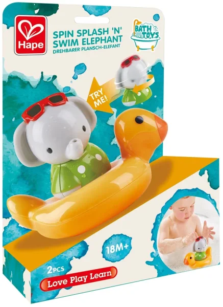 Игрушка для купания "Ай-да купаться!", Слоник