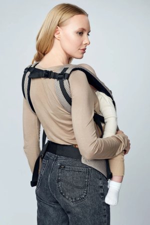 Happy Baby Рюкзак-переноска Babytour / цвет light grey