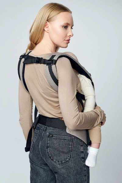 Happy Baby Рюкзак-переноска Babytour / цвет light grey