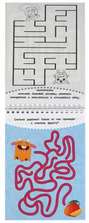 Умка Развивающий блокнот «Суперлабиринты»  – внешний вид и детали