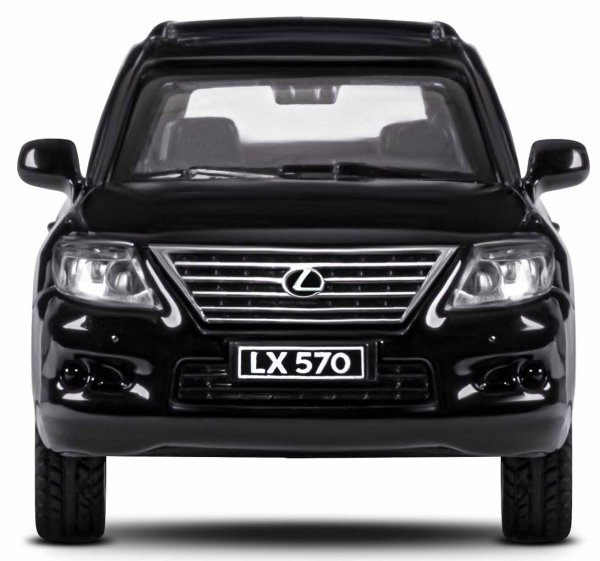Автопанорама Машинка металлическая Lexus LX570 / цвет черный