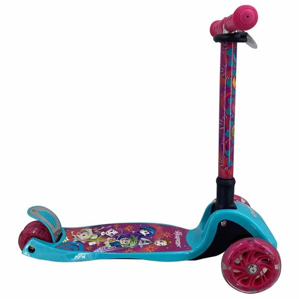Hot Wheels Трехколесный складной самокат "Фееринки"