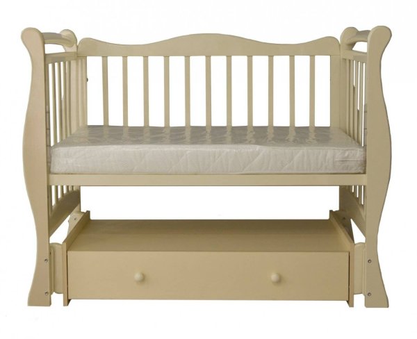 Bambini Moretti Кроватка "Амадеа" универсальный маятник / цвет слоновая кость