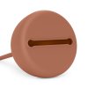 Футляр для двух сосок, с ручкой для подвешивания, материал: силикон. BRICK RED / S SOOTHER HOLDER SI