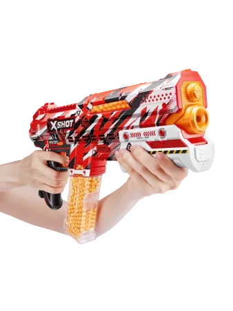 Игровой набор ZURU X-Shot HYPERGEL Клатч (бластер, 5000 снарядов-гранул, защитные очки)