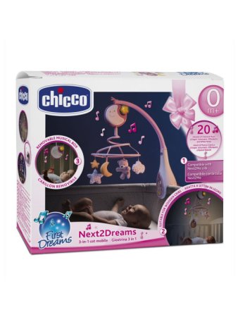 Chicco Игрушка-мобиль Next2Dreams / цвет розовый