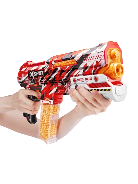 Игровой набор ZURU X-Shot HYPERGEL Клатч (бластер, 5000 снарядов-гранул, защитные очки)
