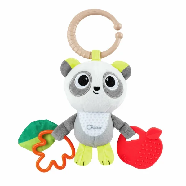 Игрушка-погремушка мягкая Chicco "Панда" 