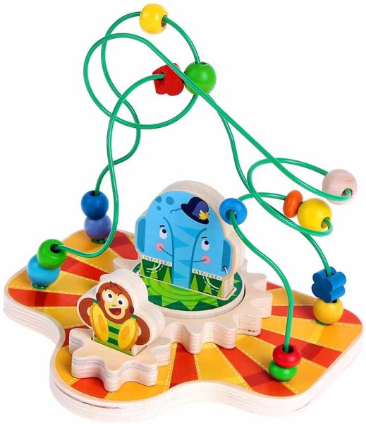 Серпантинка-лабиринт "Цирк", с сортером