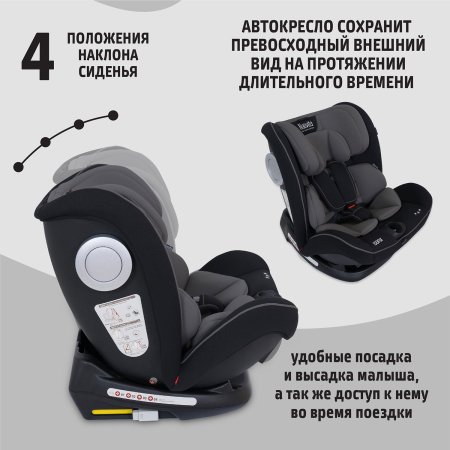 Nuovita Автокресло Maczione N123i-2 Isofix / цвет Grigio scuro/Тёмно-серый