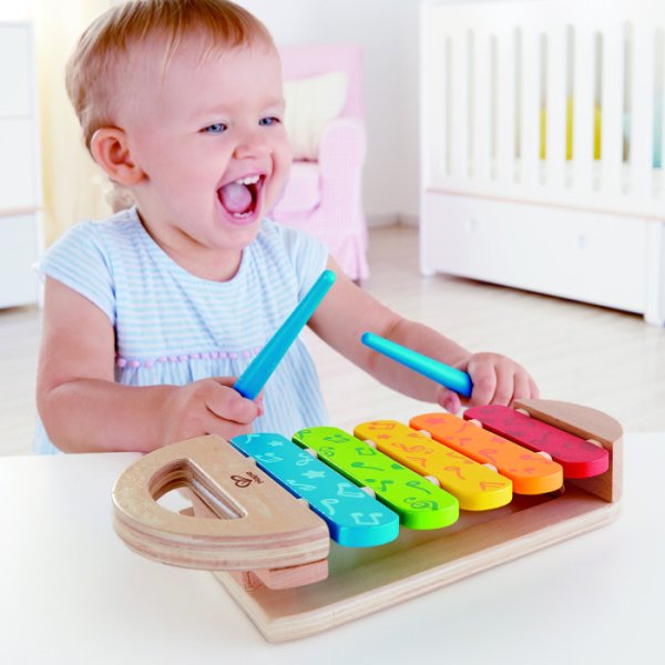 Hape Музыкальная игрушка "Радужный ксилофон"