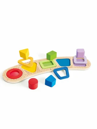 Hape Развивающая игрушка "Цвета и формы" Сортер Монтессори 