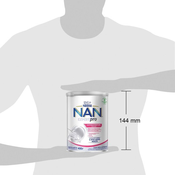 Nan Expertpro Смесь Антиаллергия, с 0 месяцев, 400 г