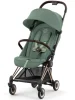 Коляска прогулка Coya Rosegold дожд+бамп CYBEX  (Leaf Green)