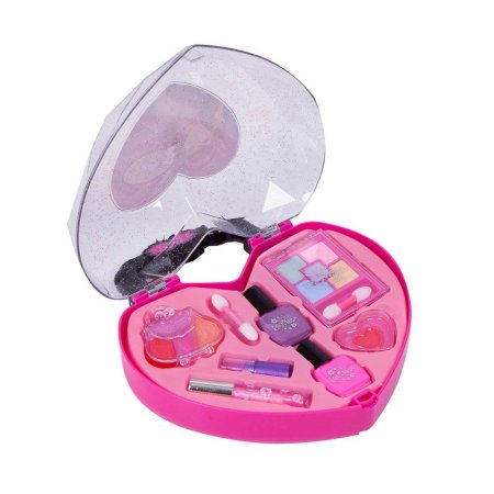 Bondibon Набор детской декоративной косметики Eva Moda, BOX 24*4*27 см; косметичка-сумочка, тени для век