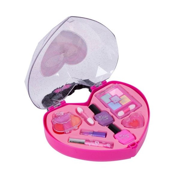 Bondibon Набор детской декоративной косметики Eva Moda, BOX 24*4*27 см; косметичка-сумочка, тени для век