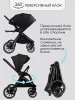 Коляска 2 в 1 Amarobaby Motus,V2 (черный)