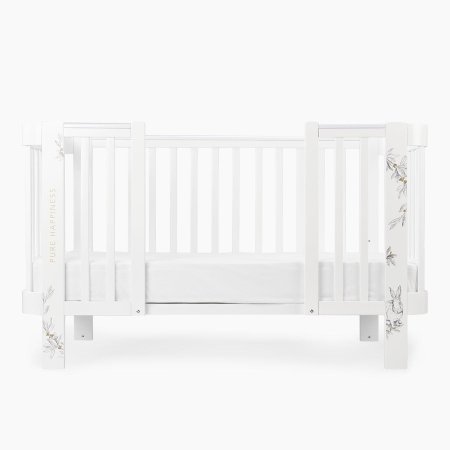 Happy Baby Комплект расширения раздвижной для кроватки Mommy Love / цвет white/белый