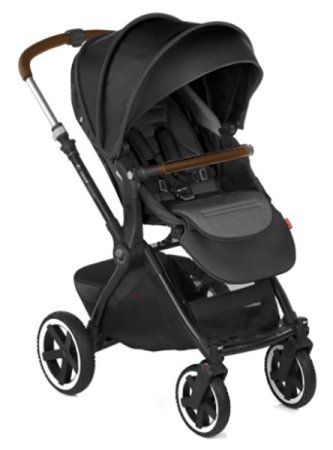 Jane Коляска 2 в 1 Crosslight + Micro Pro / цвет Cold Black (черный)