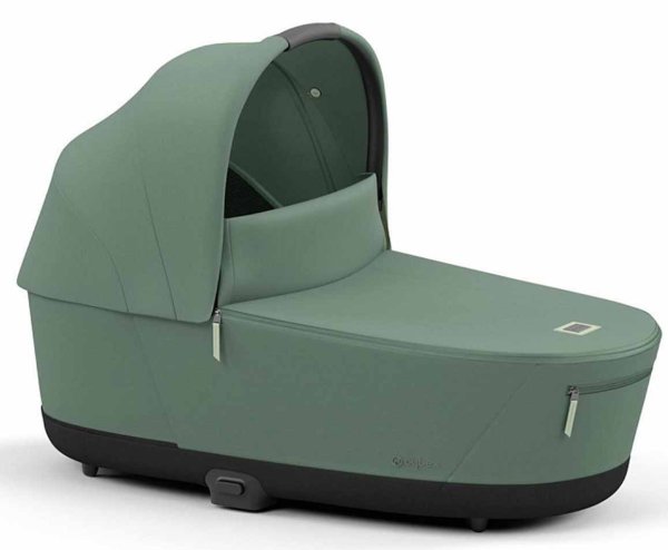 Cybex Коляска 2 в 1 Priam IV Rosegold / цвет Leaf Green (зеленый), рама розовое золото