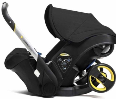 FooFoo Коляска - автокресло 4 в 1 / цвет черный