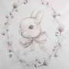Lappetti Комплект постельного белья "Кролик Лаппин", 3 предмета / цвет серый