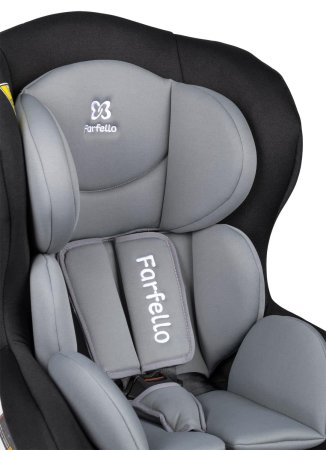 Farfello Автокресло детское GM0921 от 0 до 18 кг / тёмно-серый/серый