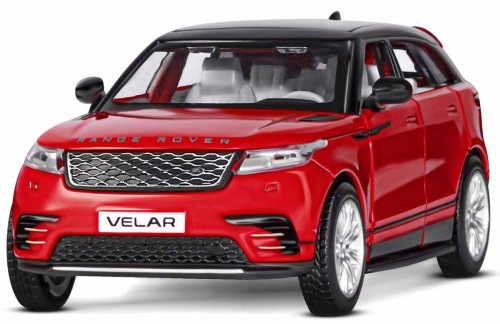 Автопанорама Инерционная металлическая машинка Range Rover Velar / цвет красный