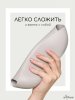 Miyoumi Силиконовый нагрудник с карманом / цвет Sand (серый)