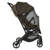 Коляска PERA Plus (прогул) рама carbon/PU (Tuareg Beige/gold)