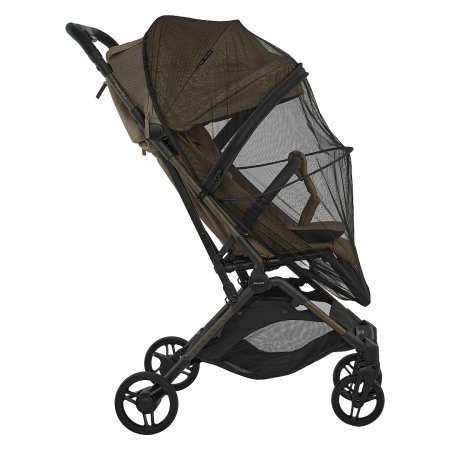 Коляска PERA Plus (прогул) рама carbon/PU (Tuareg Beige/gold)