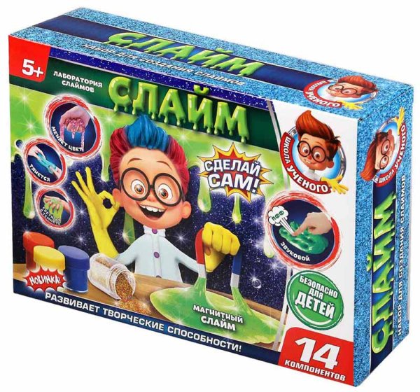 Играем вместе Игровой набор "Слайм" из серии "Школа ученого"