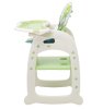 Polini kids Стульчик для кормления 460 / цвет зеленый